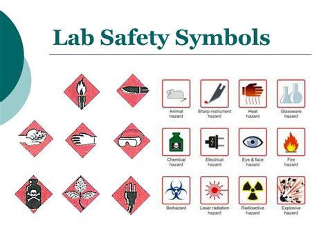 Lab Safety Rules And Symbols