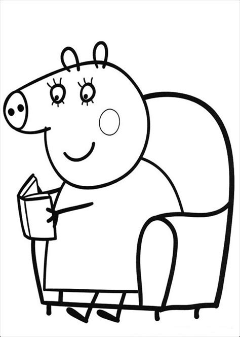 Peppa pig coloring pages, Peppa pig colouring, Peppa pig pictures