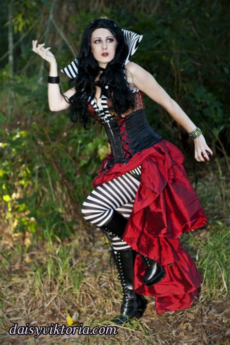 Gothic Snow White Faerie Queen Costuming
