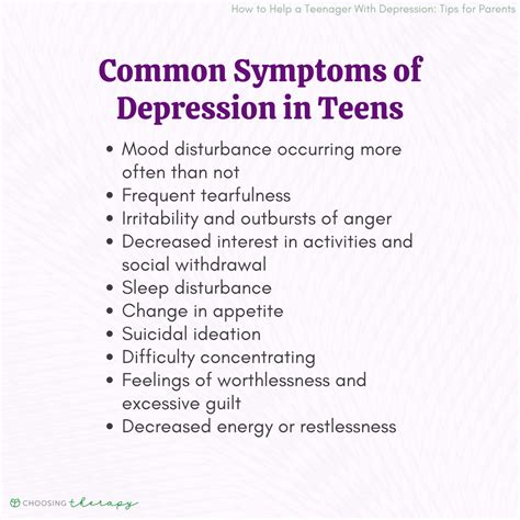 10 Tips For Helping Teenagers With Depression