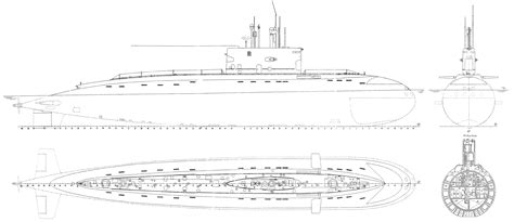 Kilo Class Submarine Blueprint Download Free Blueprint For 3d Modeling
