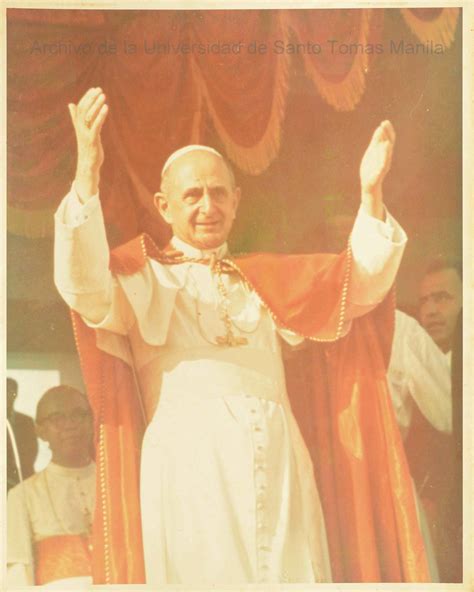 Blessed Pope Paul Vi At The University Of Santo Tomas Camp Flickr