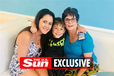 teen mom jenelle evans says son jace 11 set fire to mom barbara s home in out of control