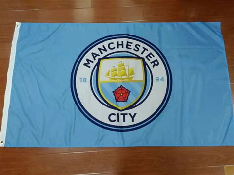 Collection 90150cm Man Manchester City Flag For Decoration In Flags