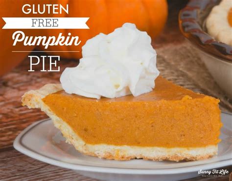 Gluten Free Pumpkin Pie Easy Recipe