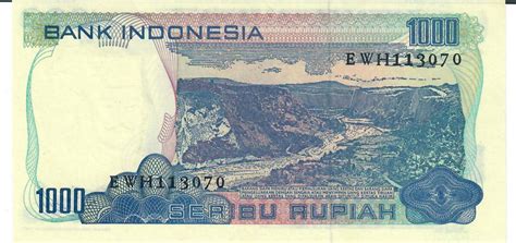 Indonesien 1000 Rupiah 1980 Banknote Geldschein Unc Ma Shops