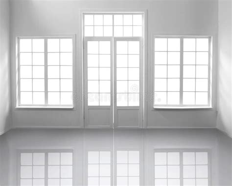 White Room With Windows Stock Image Image Of Panes Glass 37886329