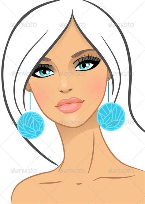 Girl In Fashion Style Graphicriver