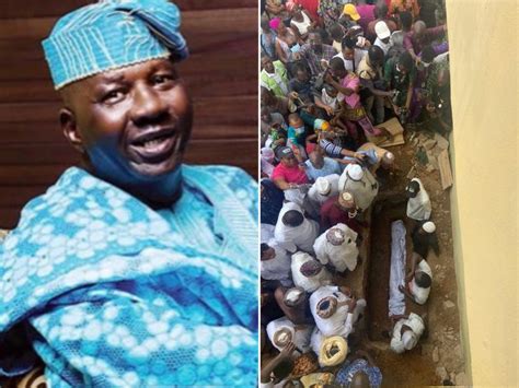 Photos Veteran Comic Actor Baba Suwe Buried In Lagos Mojidelanocom