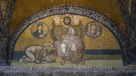 A Work In Progress Middle Byzantine Mosaics In Hagia Sophia