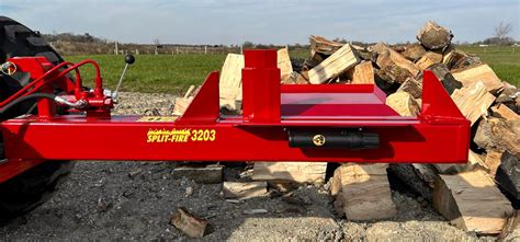3203 20 Ton 2 Way 3 Point Hitch Log Splitter Split Fire Usa