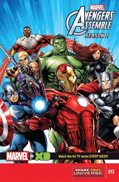 Marvel Universe Avengers Assemble Season Two 2014 2016 12 Comics