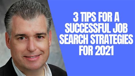 3 Tips For A Successful Job Search Strategies For 2021 Youtube