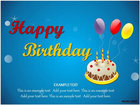 I have no imagination for my subject lines. Happy Birthday Powerpoint Template - public3d.se
