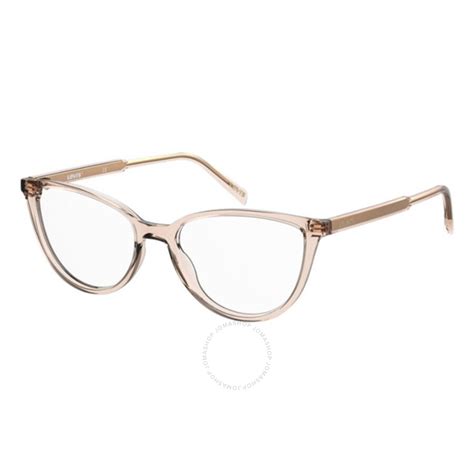 Levi S Ladies Pink Cat Eye Eyeglass Frames Lv101507330053 716736302492 Eyeglasses Jomashop