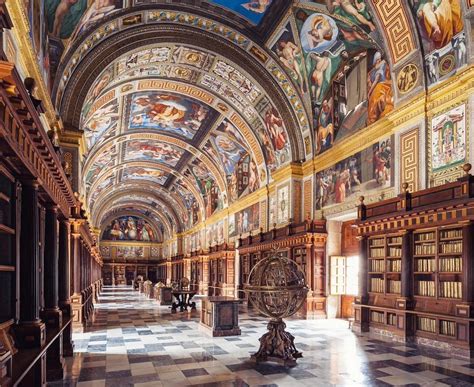 Royal Library Of San Lorenzo De El Escorial R Pics