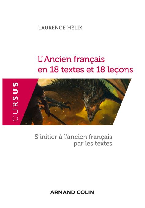 Lancien Français En 18 Textes Et 18 Leçons Sinitier à Lancien