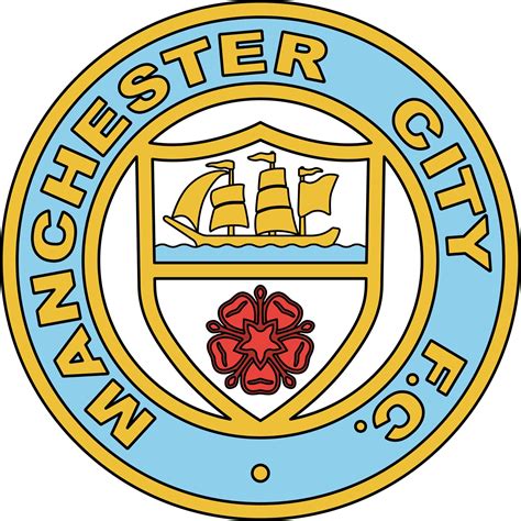 Currently its home is the city of manchester stadium, but until 2003 it played at maine road. Manchester City logo : histoire, signification et ...