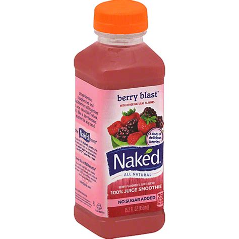 Naked 100 Juice Smoothie Fruit Berry Blast Shop Elmer S County