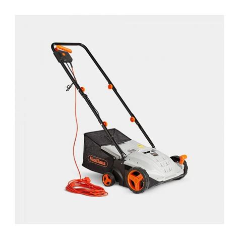 2 In 1 Lawn Scarifier 1500w Electric Garden Lawn Rake And Aerator