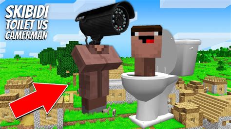 I Found A Cameraman Vs Skibidi Toilet In Minecraft What S Inside The Biggest Toilet Youtube