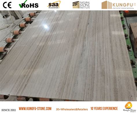Crystal Wooden Marble Slab For Sale With Polished Surface