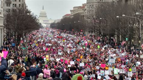 photos scenes from the women s march on washington d c