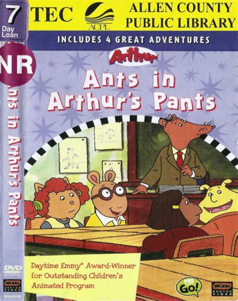 Arthur Ants In Arthurs Pants Dvd For Sale Online Ebay