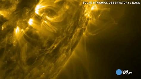 Nasa Captures Huge Explosion On Surface Of Sun