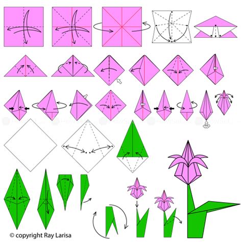 Making Easy Origami Flowers Step By Step Make An Origami