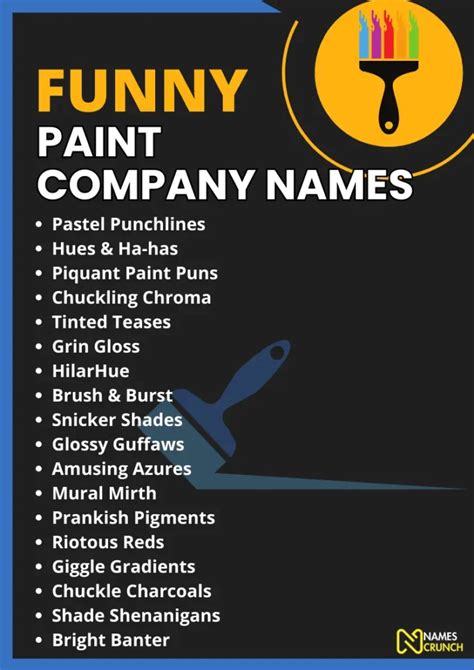 18 Paint Company Names Oktavianaulia
