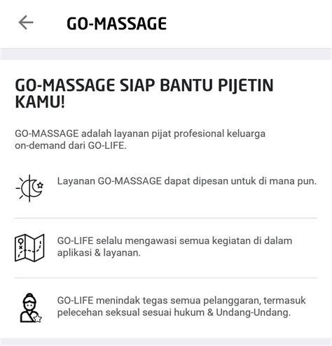 Go Massage Solusi Pijat Panggilan Bagi Ibu Rumah Tangga Wisata Dan
