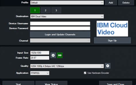 Vmix Adds Support For Ibm Cloud Video Vmix Blog