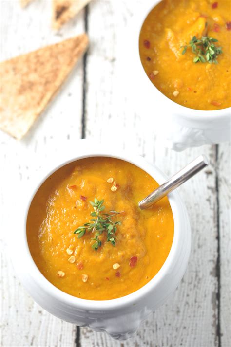 Carrot Ginger And Sweet Potato Soup
