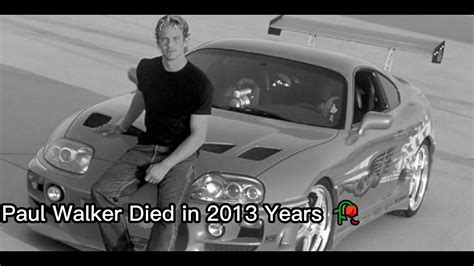 Thank You Legend For Everything Paul Walker Youtube