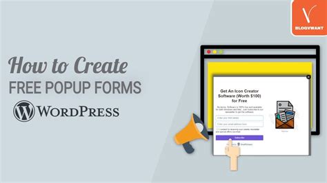How To Create Free Popup Forms On Wordpress Without Plugin Without