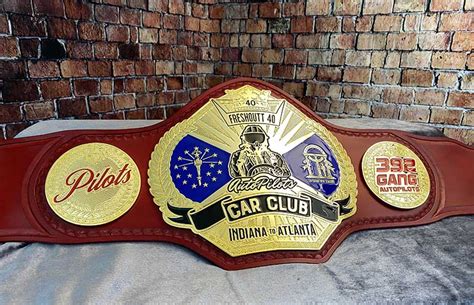 Title Belts Wildcat Championship Belts