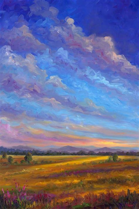 Field Of Flowers Art Print By Jeff Pittman In 2021 Painting Canvas