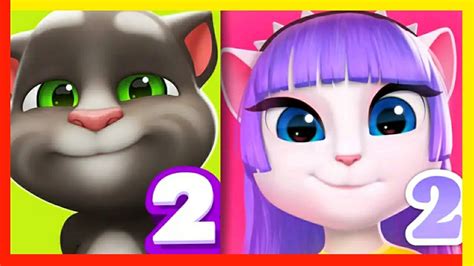 My Talking Angela 2 Vs My Talking Tom 2 Android Gameplay Episode 5