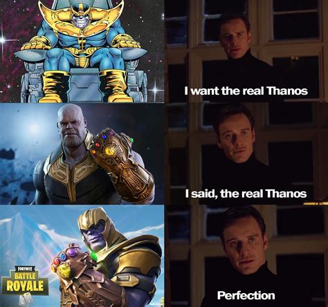 Is Fortnite Thanos Apart Of The Mcu Fortnite Marvel Memes Patrick