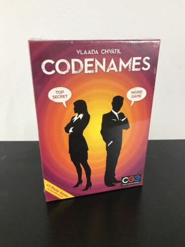 Codenames Vlaada Chvátil Board Game New Ebay