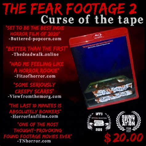 The Fear Footage 2 On Blu Ray