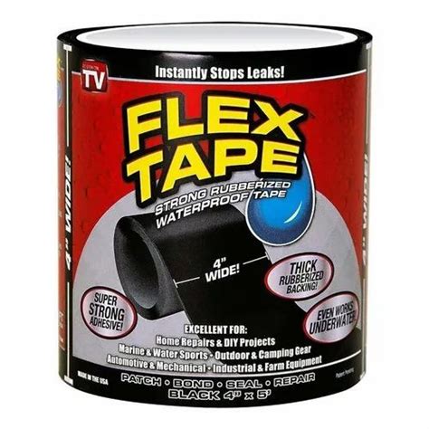 Flex Seal Flex Tape Black 4 X 5 At Rs 47piece In Delhi Id