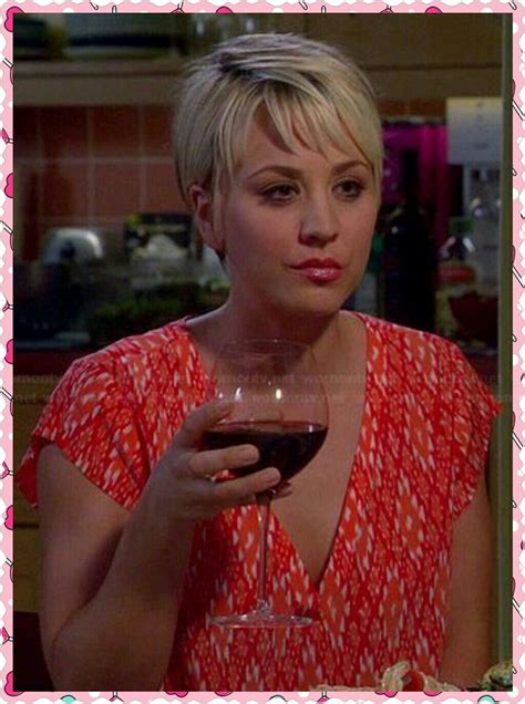 Pin By Marilyn Monroe In Colour 💋 On The Big Bang Theory ♥ Lols And Extras Kaley Cuoco Short