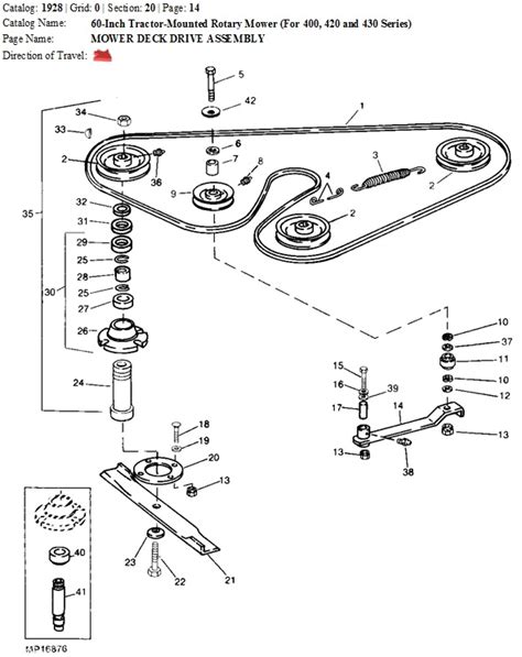 John Deere 60 Inch Mower Deck Parts Diagram General Wiring Diagram