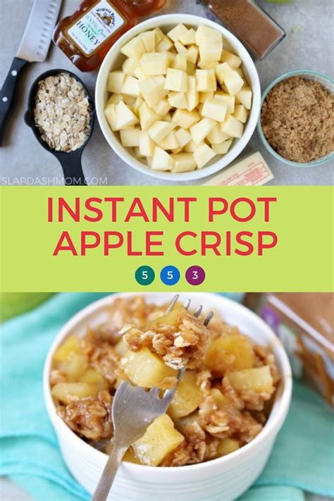 Maybe you would like to learn more about one of these? Instant Pot Apple Oatmeal Crisp | Recipe | Instant pot ...