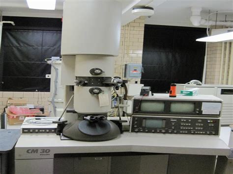 Philips Cm30 Scanning Transmission Electron Microscope Lab Equipment