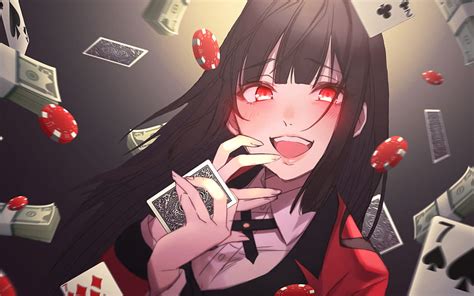 Yumeko Jabami Playing Cards Protagonist Hd Wallpaper Pxfuel