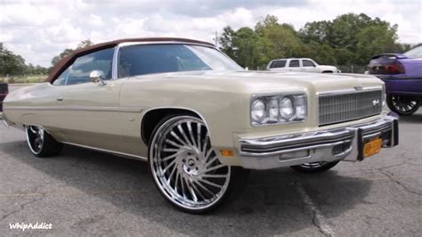 Whipaddict 75 Chevrolet Caprice Vert On Forgiato Ventoso 26s Big