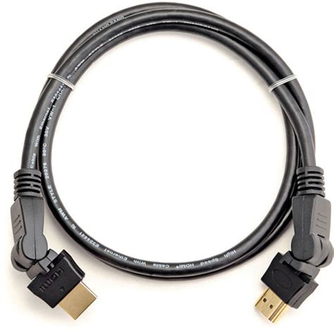 Zacuto Standard Hdmi Cable With Swiveling Connectors 3